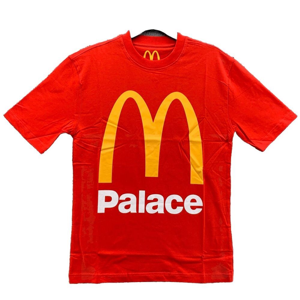 Palace x McDonald's Sign T-shirt Mens Red Small Skateboarding Outdoor Streetwear